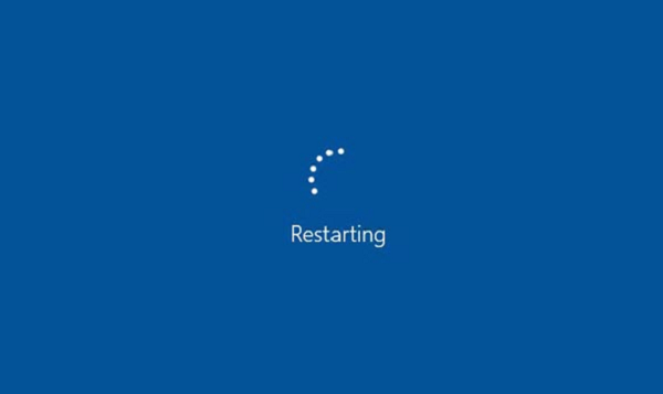 restart pc to apply changes