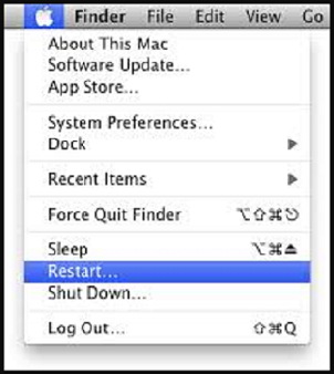 restart mac to apply new settings